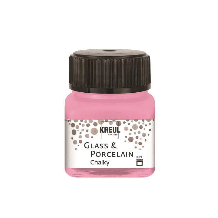 Kreul Chalk Paints for Glass and Porcelain, 20 ml