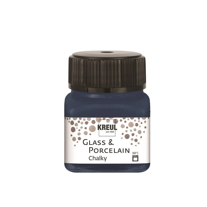 Kreul Chalk Paints for Glass and Porcelain, 20 ml