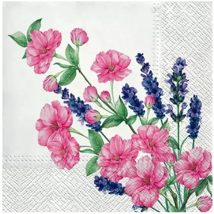 Gentle bouquet Decoupage Napkins - 1 pc