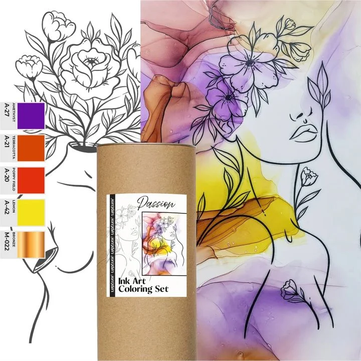 Kamenskaya Ink Set 'Passion'