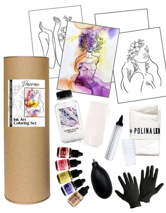Kamenskaya Ink Set 'Passion'