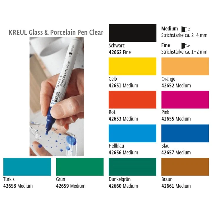 KREUL Glass and Porcelain Marker