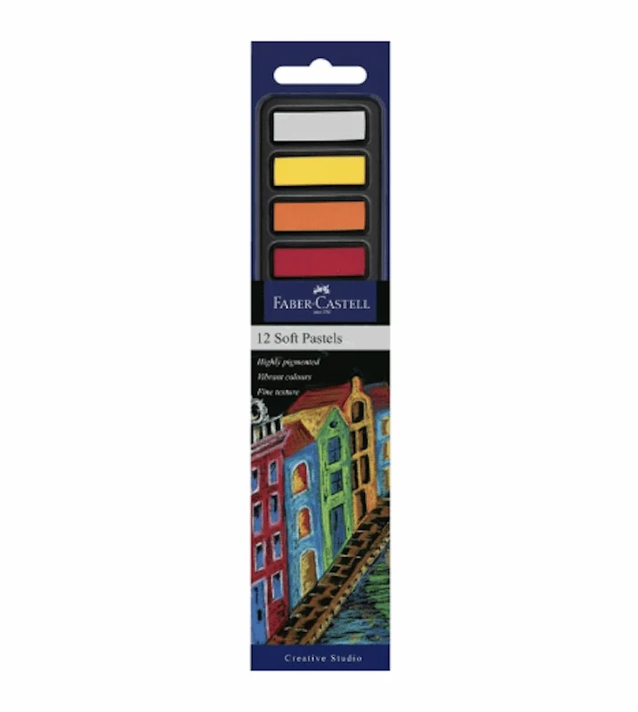 Faber Soft Pastels Tin 12