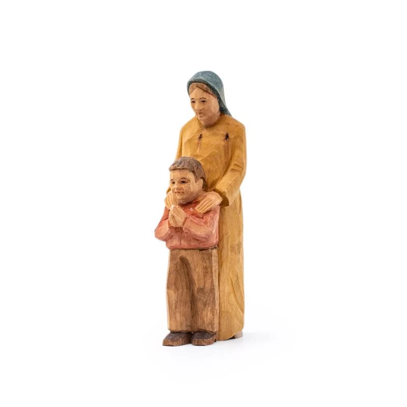 Frau mit Knabe