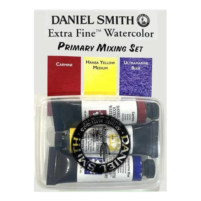 Daniel Smith Extra Fine Watercolor Primary Mixing Set