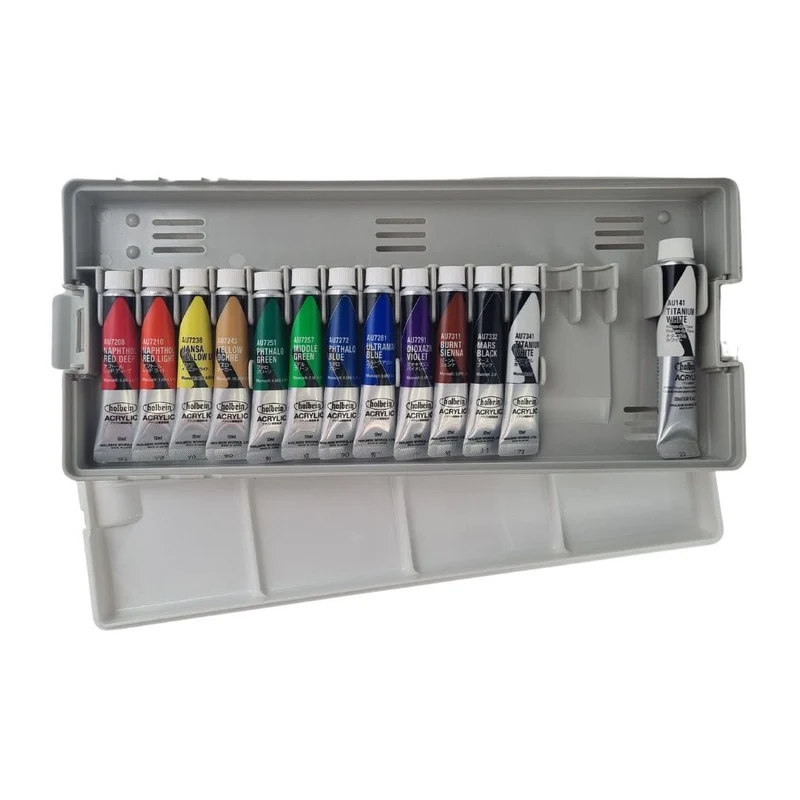 Holbein Heavy Body Acrylic School Set in Case