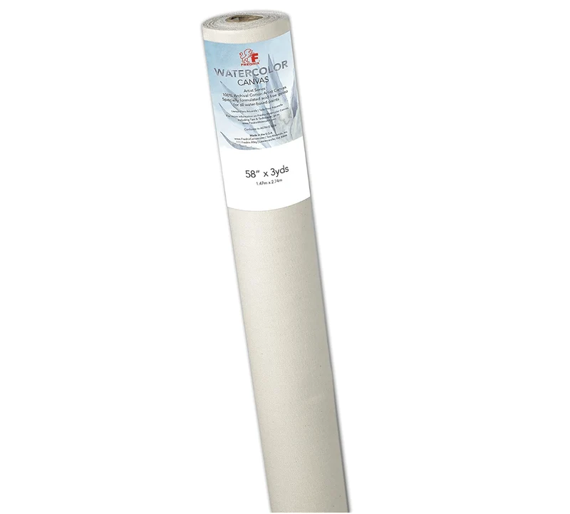 Watercolour Canvas Roll 58" (147cm) wide
