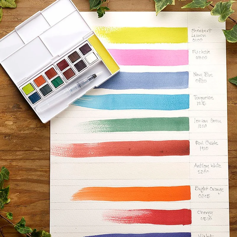Derwent - Inktense Paint 12x Pan Set Studio Set