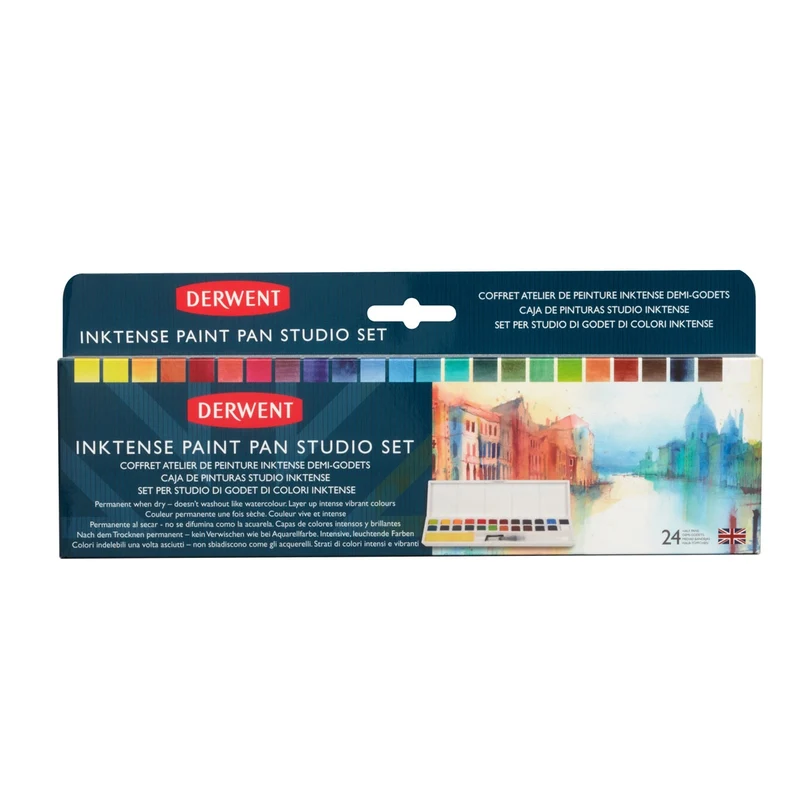 Derwent - Inktense Paint 24x Pan Set Studio Set