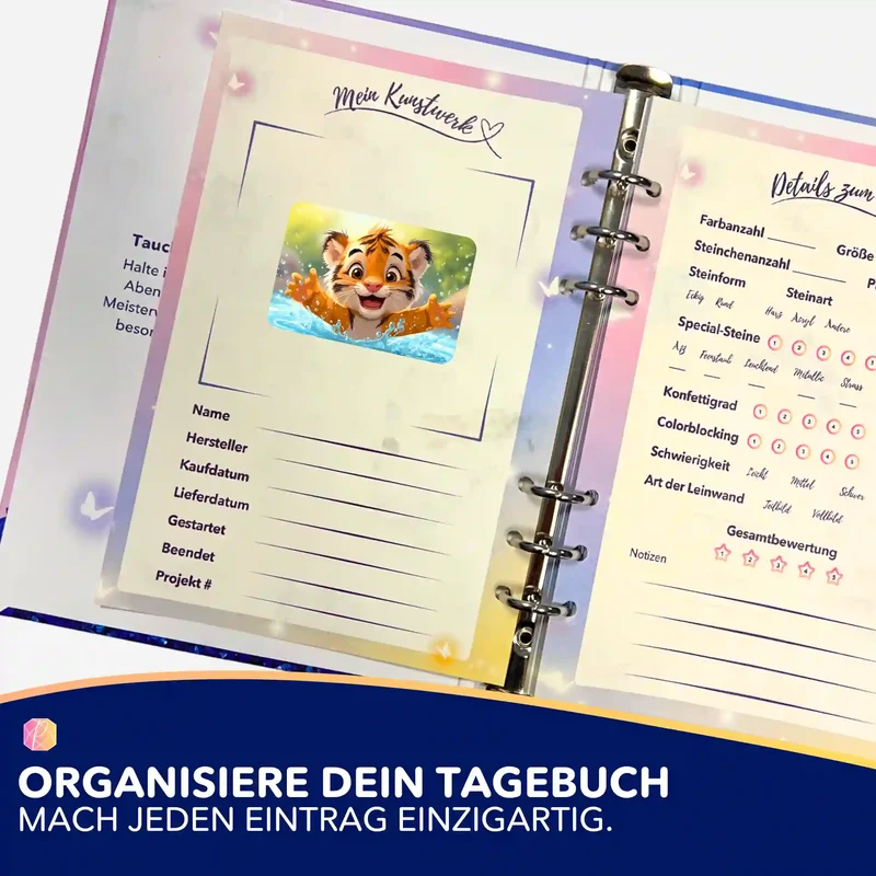 Aufkleber 5er-Set - Platsch ins Glück