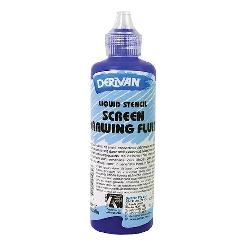Liquid Stencil Screen Drawing Fluid 135ml