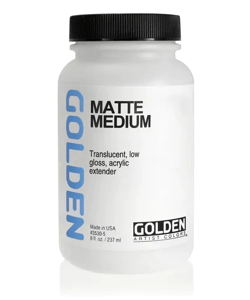 Golden Fluid Matte Medium