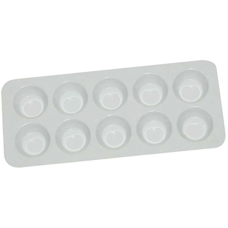 Palette Plastic 10 well 26x11cm
