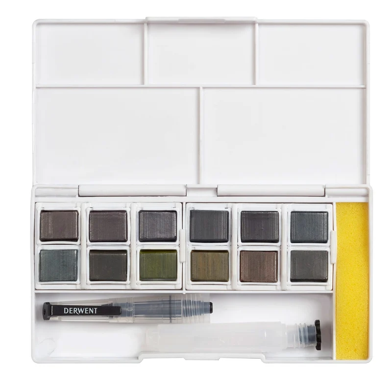 Derwent - Graphitint 12x Pan Palette Studio Set