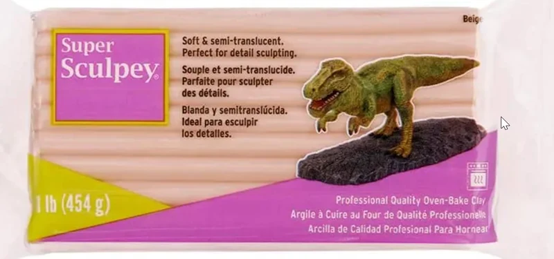 Super Sculpey 1lb Beige