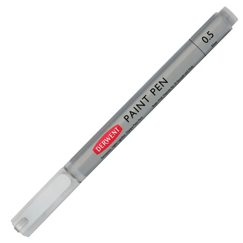 Derwent - Paint Pens - Silver