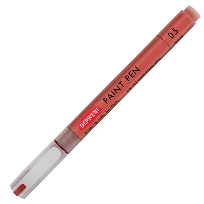 Derwent - Paint Pens - Terracotta