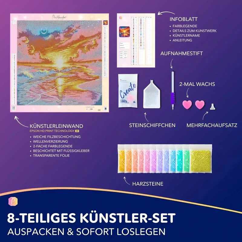 Diamond Painting - Zwischen Sonne und Sterne "Limited Edition"