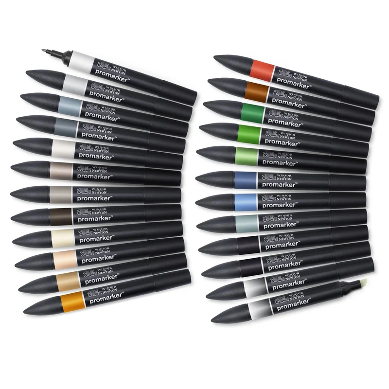 Winsor & Newton - ProMarker Architectural Wallet 24+1 Set