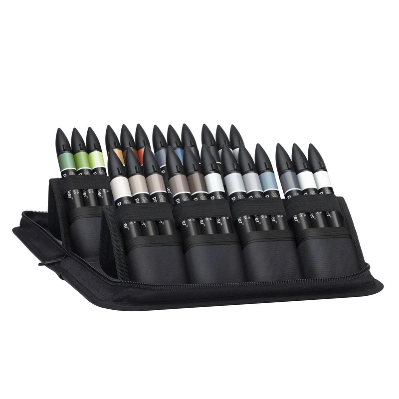 Winsor & Newton - ProMarker Architectural Wallet 24+1 Set