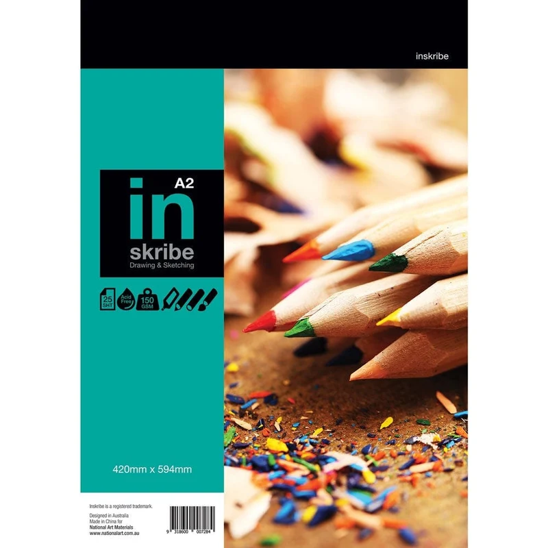 Inskribe Sketch Pad A2 150gsm 25 sheets