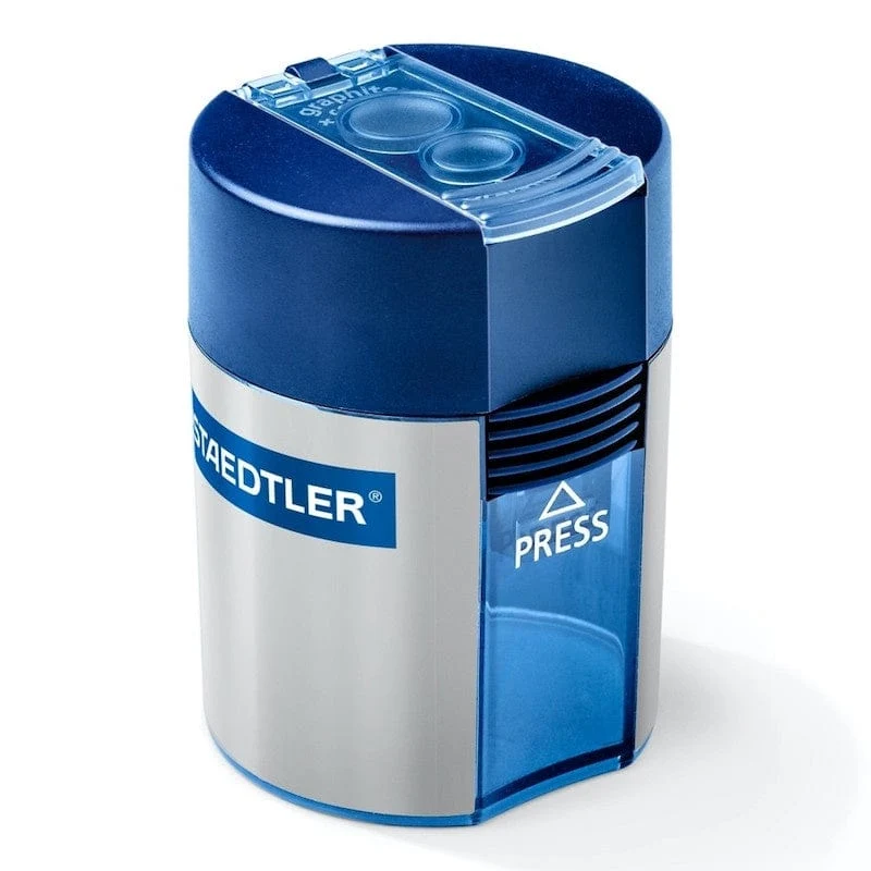 Staedtler Double Hole Tub Sharpener Round 512 001