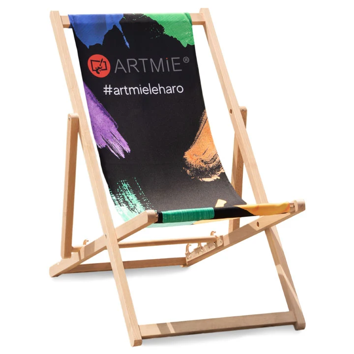 ARTMiE Wooden Garden Lounger