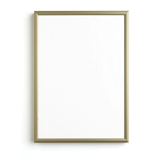 Gold Metal Frame with Plexiglass