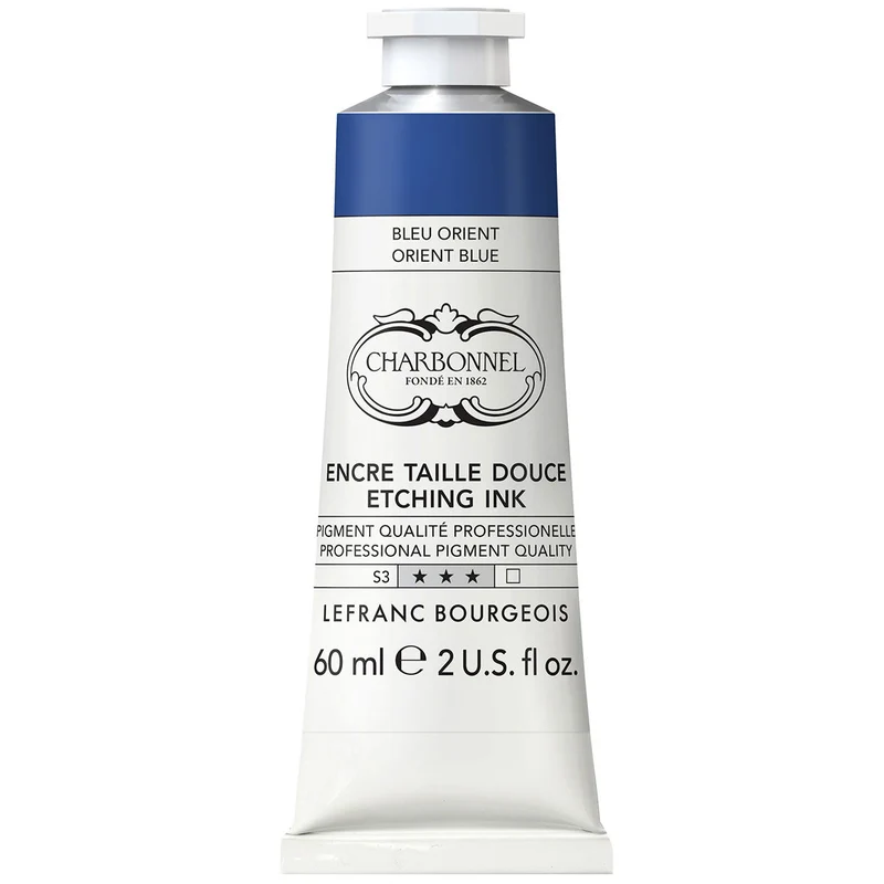 Charbonnel - Etching Ink - 60ml Orient Blue (S3)