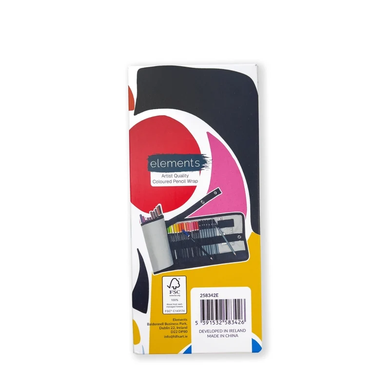 Elements - 48 Piece Pencil wrap set