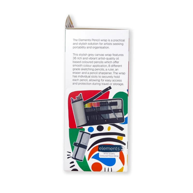 Elements - 48 Piece Pencil wrap set