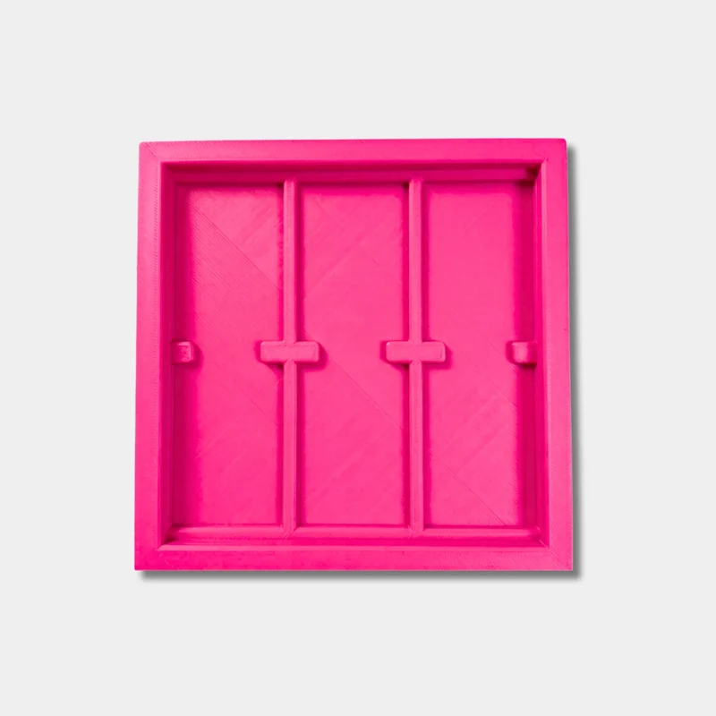 3D Brett für rechteckige Coverminder
