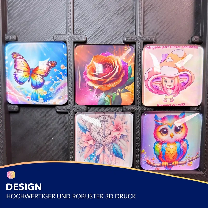 3D Brett für quadratische Coverminder