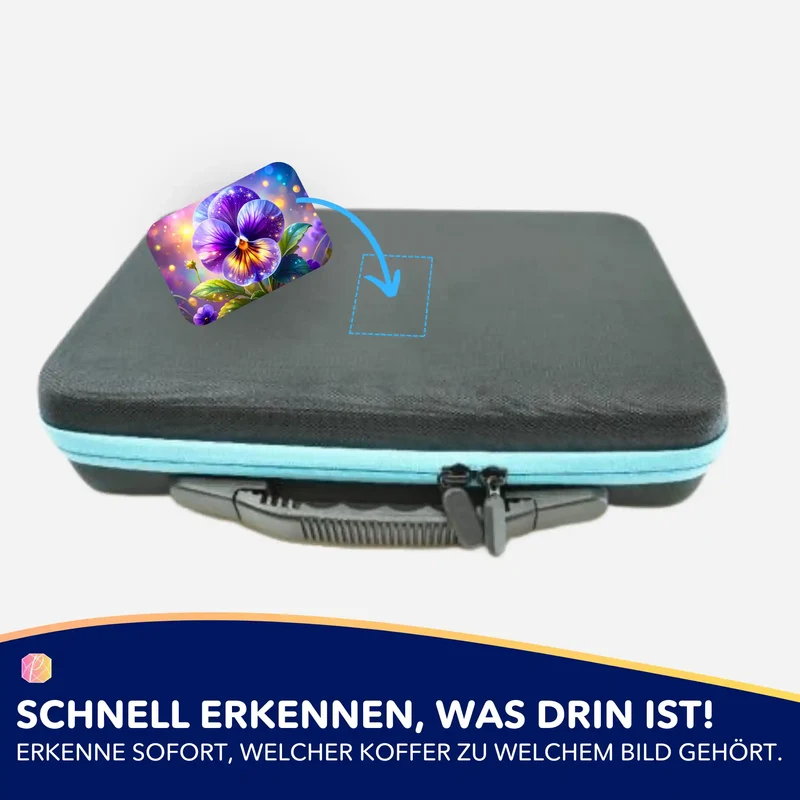 Aufkleber 5er-Set - Sternenveilchen