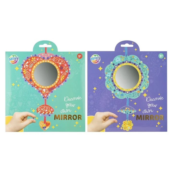 Decorate Your Own Mirror Creative Set, 21.5 x 21.5 cm