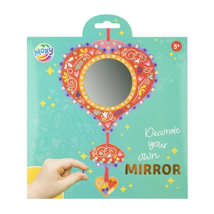 Decorate Your Own Mirror Creative Set, 21.5 x 21.5 cm
