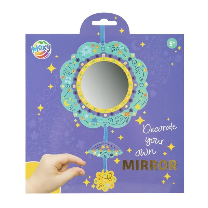 Decorate Your Own Mirror Creative Set, 21.5 x 21.5 cm