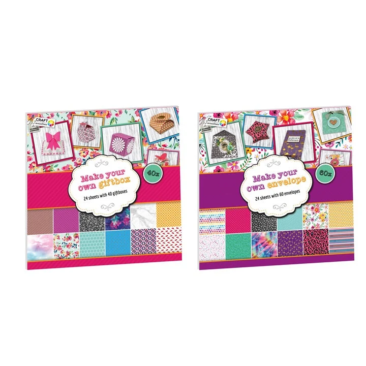 Craft Sensations Scrapbooking Craft Set – 24 Sheets