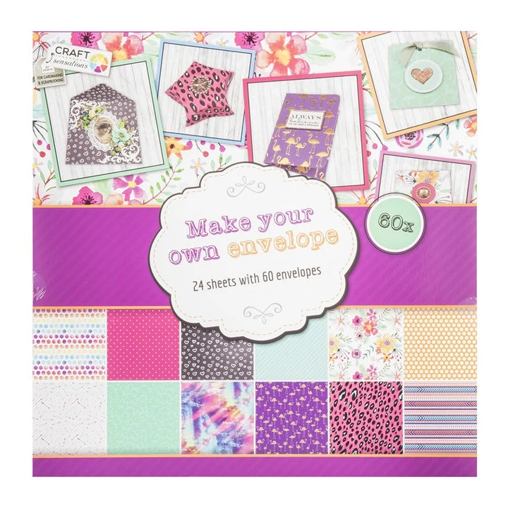Craft Sensations Scrapbooking Craft Set – 24 Sheets