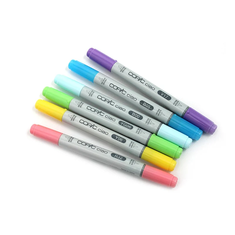Copic Ciao Marker - Blue & Green Colours (B, BG, G, YG)F