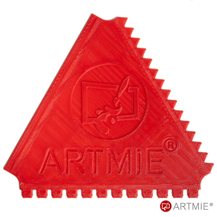 ARTMiE Recyclable Spatula/Comb, 3-in-1
