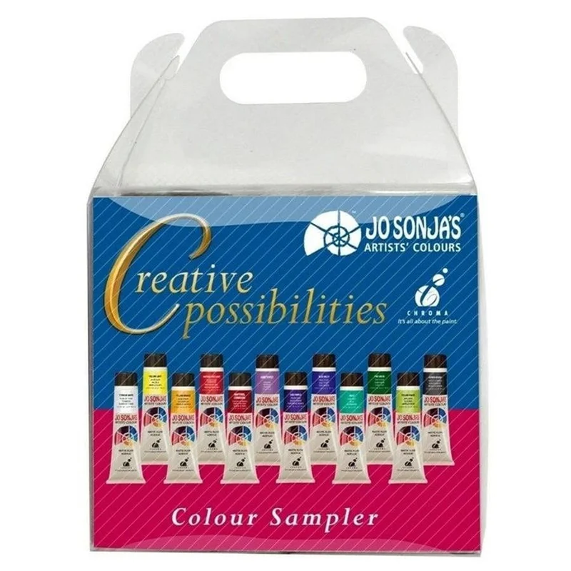 Jo Sonja's Colour Sampler Set of 12