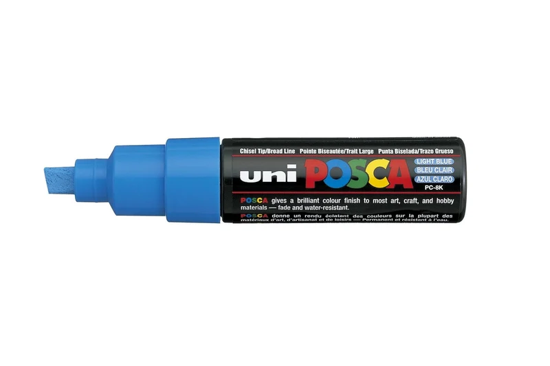 Uni POSCA Pen (Chisel Tips)