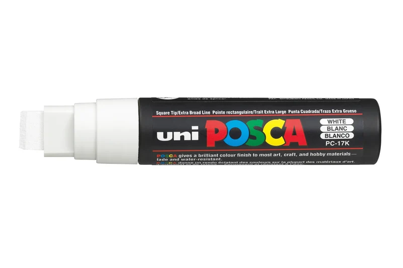 Uni POSCA Pen (Chisel Tips)