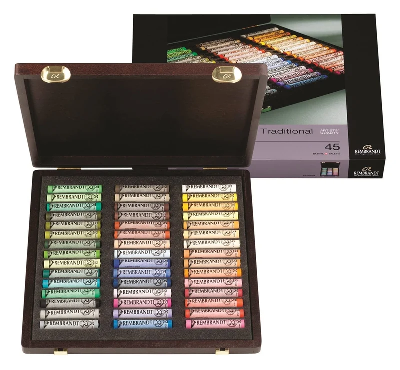 Rembrandt Soft Pastels Landscape Selection set of 45