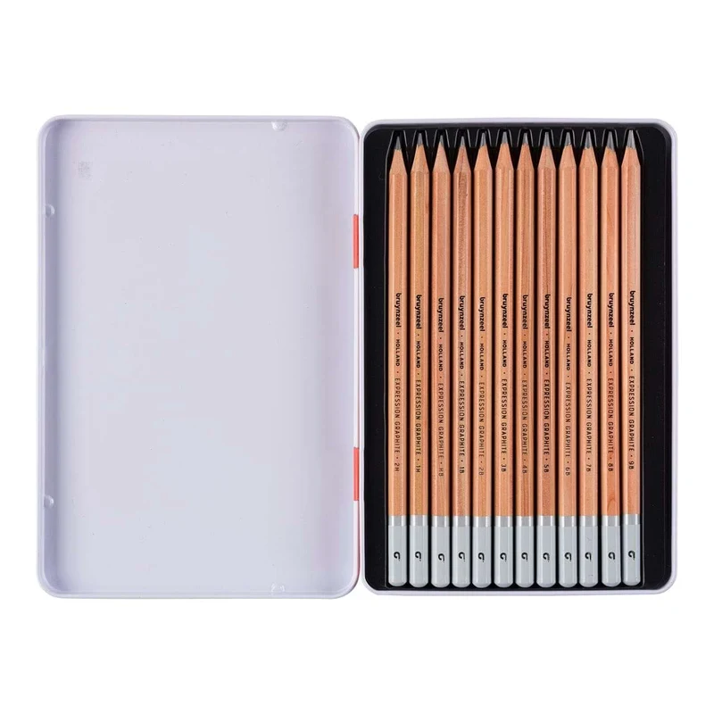 Bruynzeel Expression Graphite Pencil Set of 12