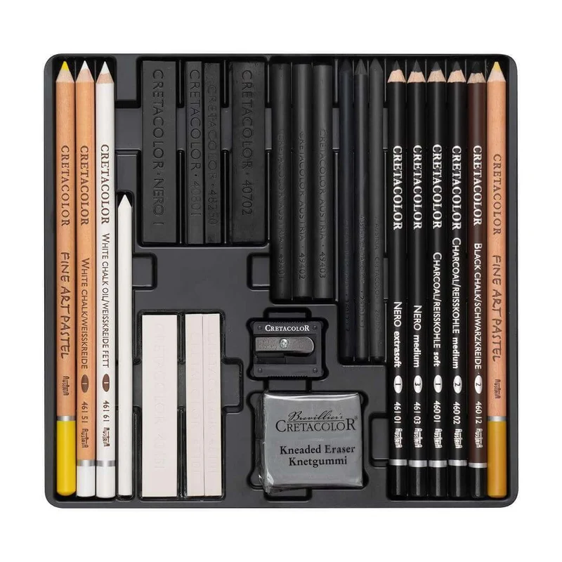 Cretacolor Wolf Box Drawing Set of 25
