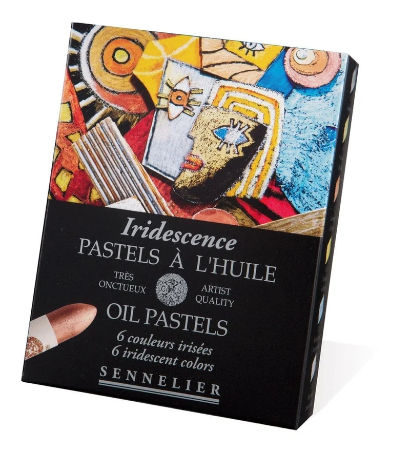 Sennelier Artist Quality Iridescence Oil Pastels Box