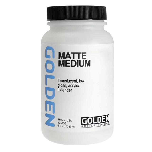 GOLDEN Matte Medium tekuté matné akrylové médium