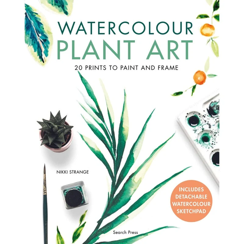 Watercolour Plant Art by Nikki Strange